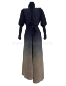 New Product Pleated Robe Windbreaker Long Coat Women Elegant Women's Coat Women's Long Jacket