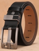 Long Large Plus Size 130 140 150 160cm Vintage Alloy Pin Buckle Men Belt High Quality Cow Genuine Leather Luxury Strap Male Belt